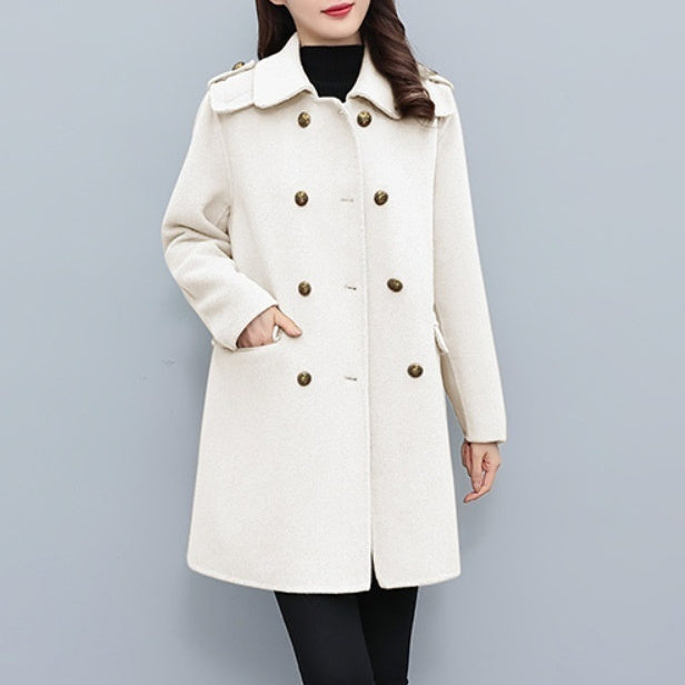 Women's Double Breasted Trench Coat