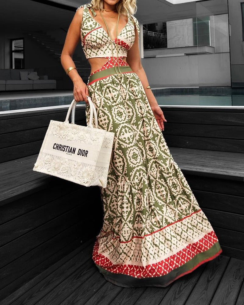 Women's Two-Piece Beach Suit