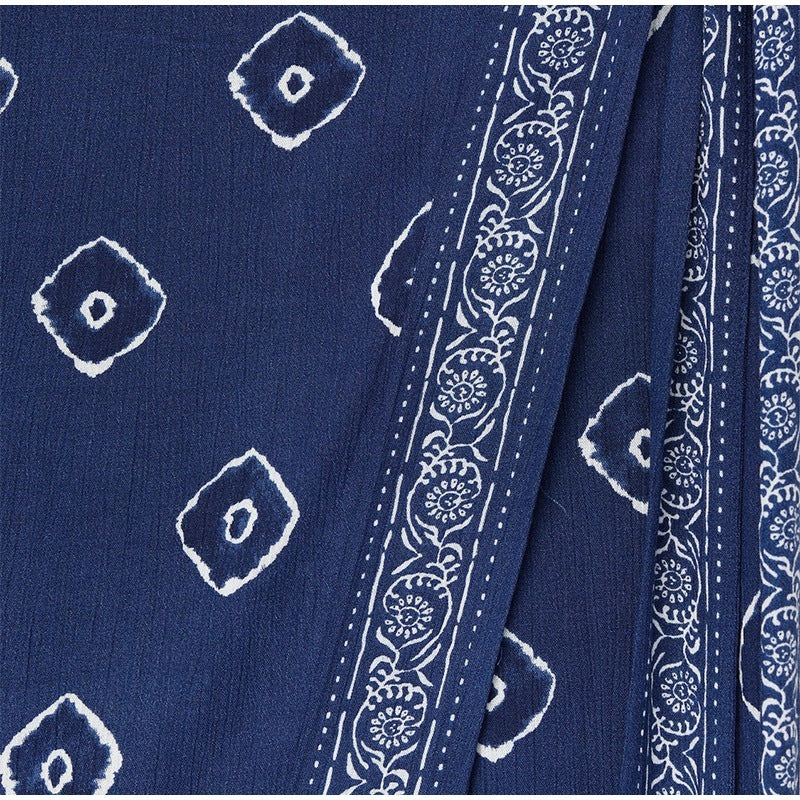 Women's Blue Bandana Three Piece Beach Set