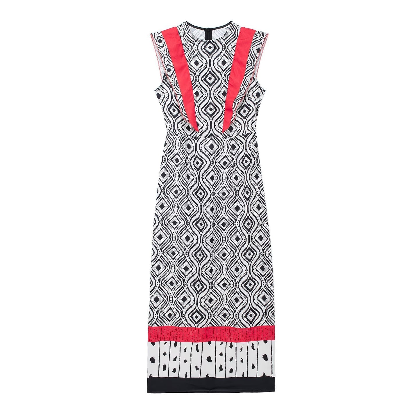 Women's Retro Style Sleeveless A Line Dress