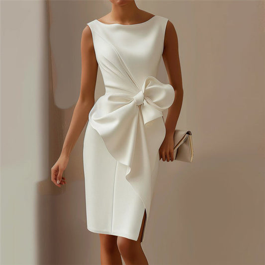 Elegant and Graceful Bow Dress