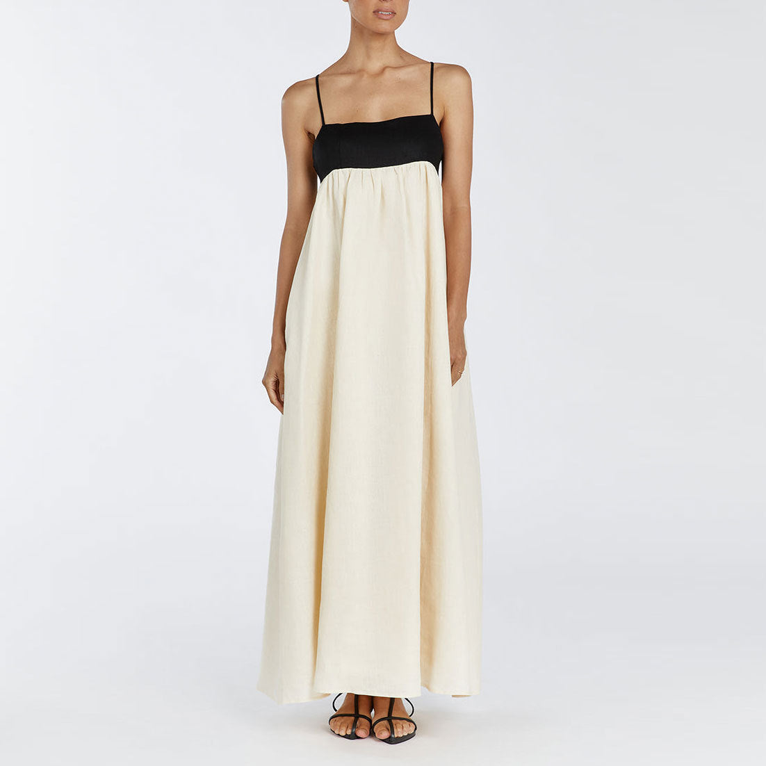 Casual Cotton & Linen Sun Dress