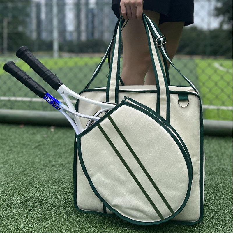 Tennis Cross Body Portable Canvas Bag