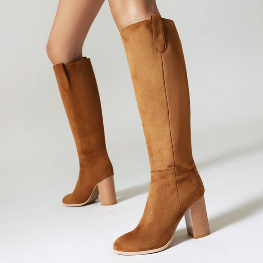Women's Brown Suede Boots