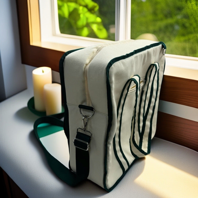 Tennis Cross Body Portable Canvas Bag