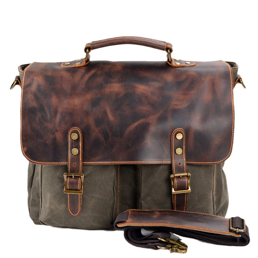 Original Waterproof Leather Briefcase