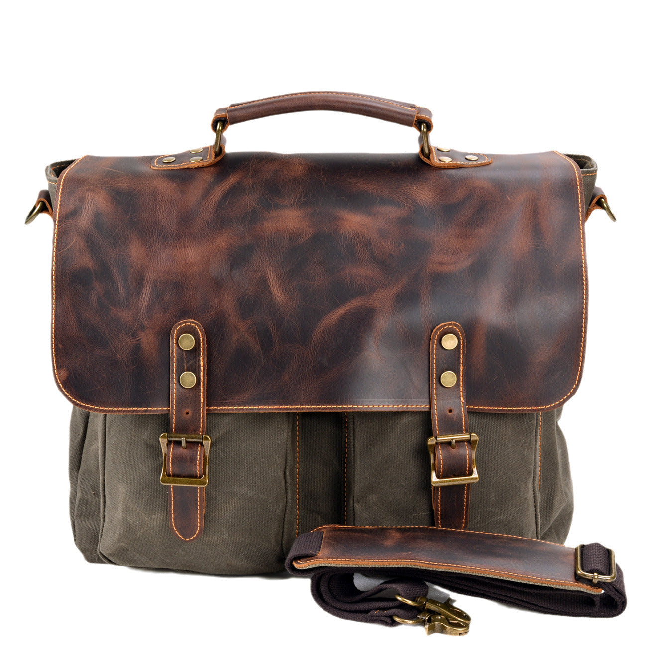 Original Waterproof Leather Briefcase
