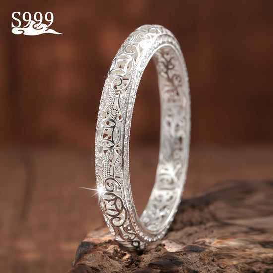 Solid Silver Bracelet HighEnd Shine Perfect Gift
